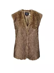 ONLY | Gilet en fausse fourrure ONLDAWN | Marron clair