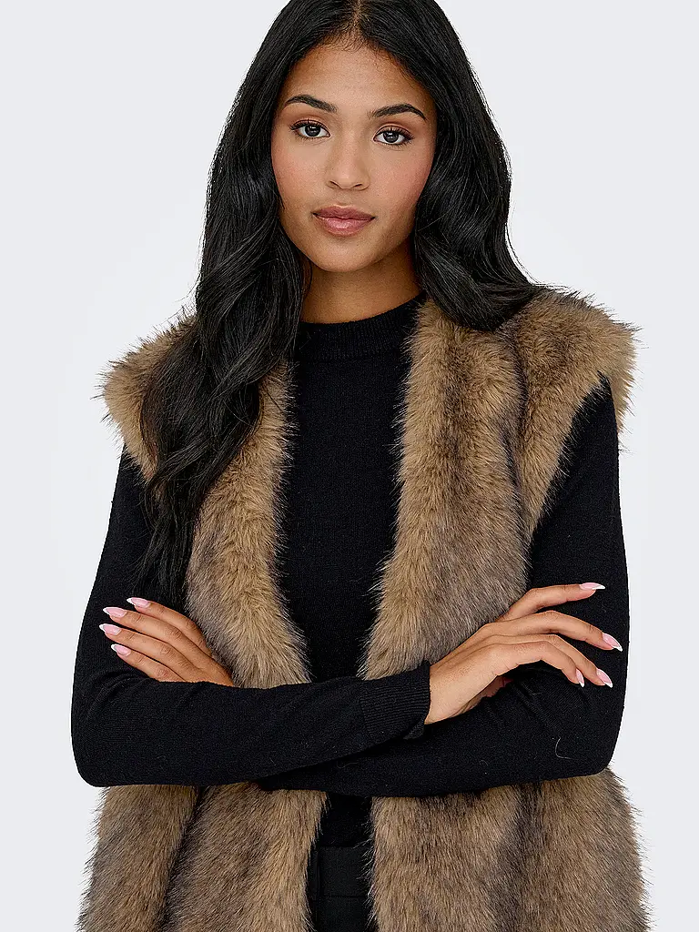 ONLY | Gilet en fausse fourrure ONLDAWN | 