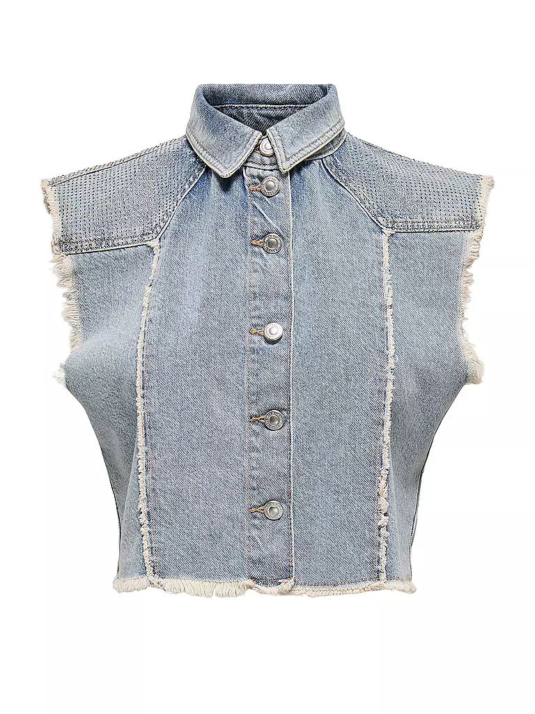 ONLY | Gilet en jean ONLHOLLYWOOD | hellblau