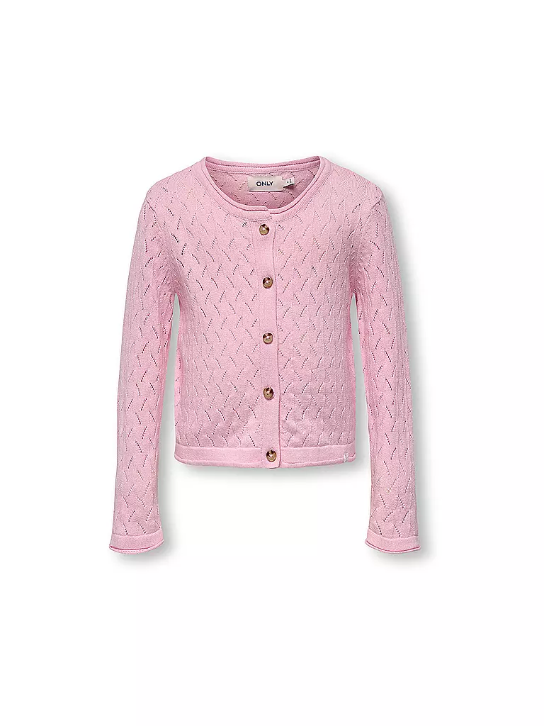 ONLY | Gilet en tricot pour fille KMGMEGAN LIFE | rosa