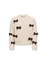 ONLY | Gilet en tricot pour fille KMGROSALIN | Beige