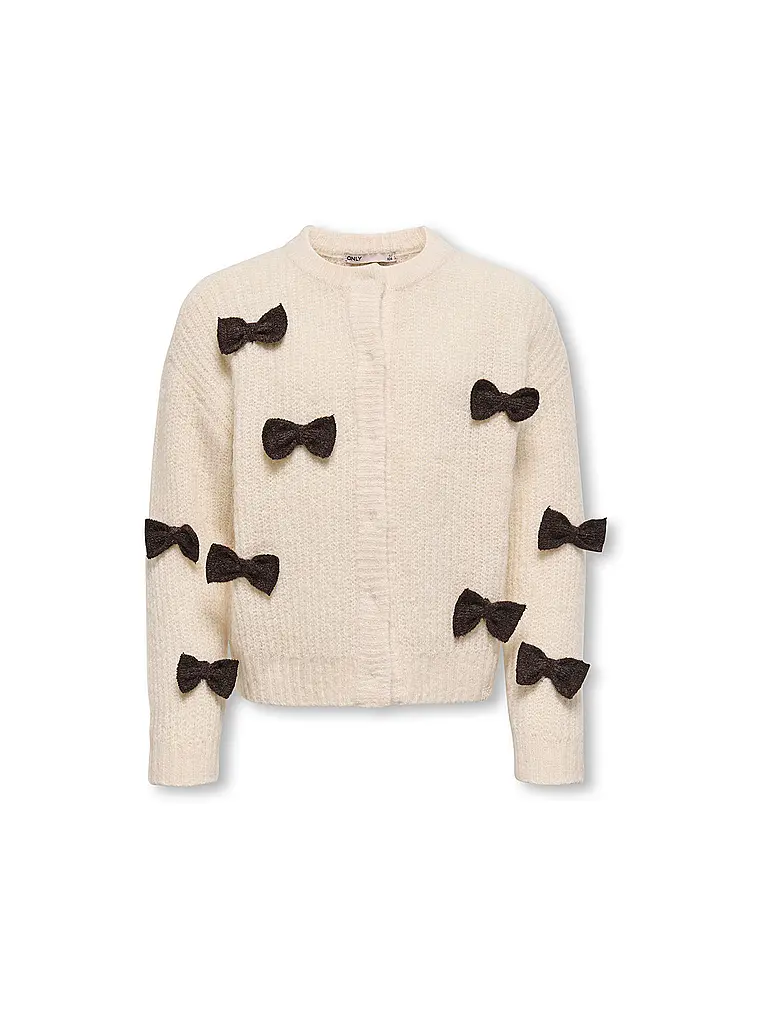 ONLY | Gilet en tricot pour fille KMGROSALIN | beige