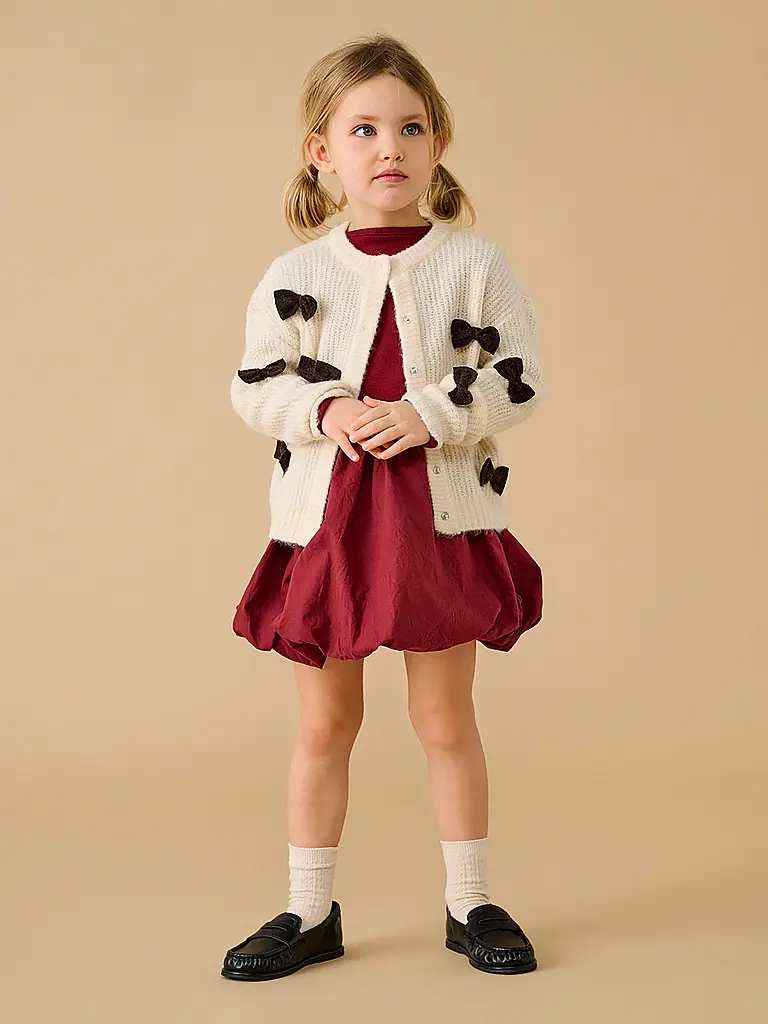 ONLY | Gilet en tricot pour fille KMGROSALIN | beige
