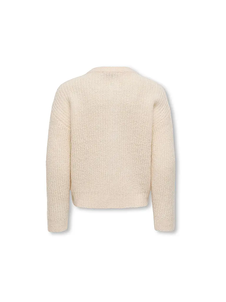 ONLY | Gilet en tricot pour fille KMGROSALIN | beige