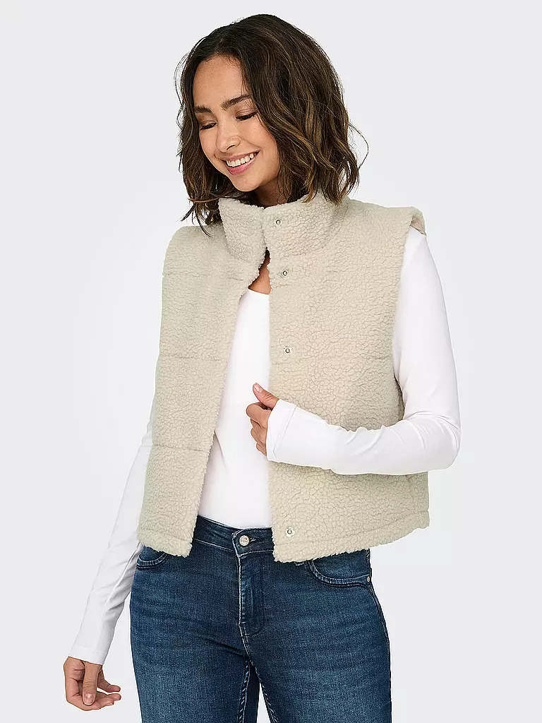 ONLY | Gilet matelassé aspect fourrure ONLSANDRA | 