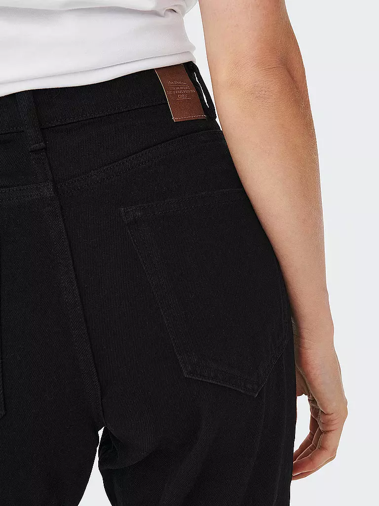 ONLY | Highwaist Jeans Mom Fit ONLJAGGER  | Noir
