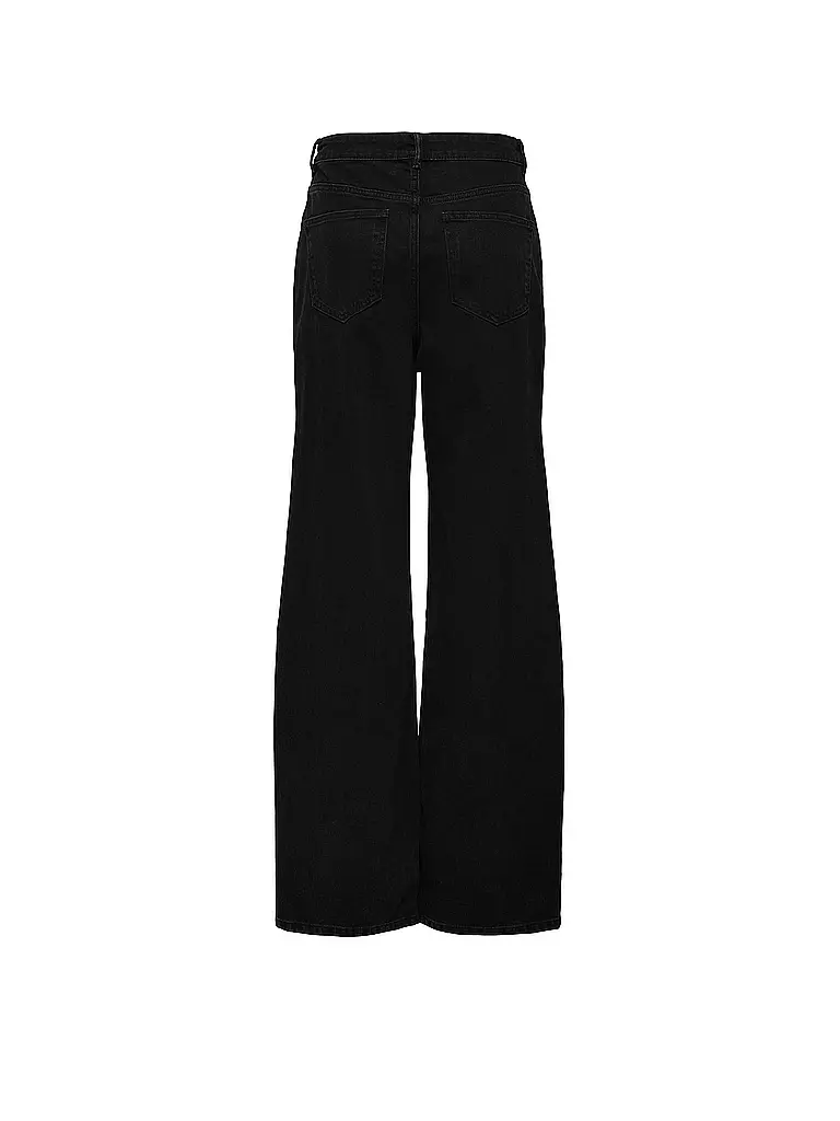 ONLY | Highwaist Jeans Wide Leg ONLCAMILLE  | Noir