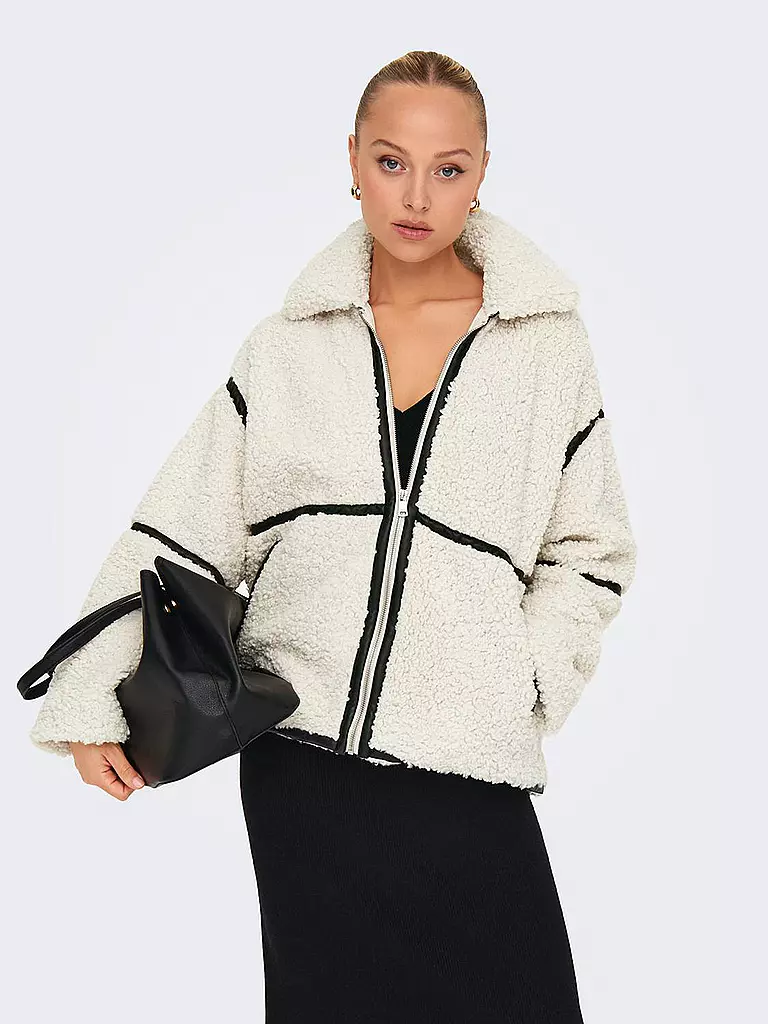 ONLY | Jacke in Felloptik ONLPARIS | Crème