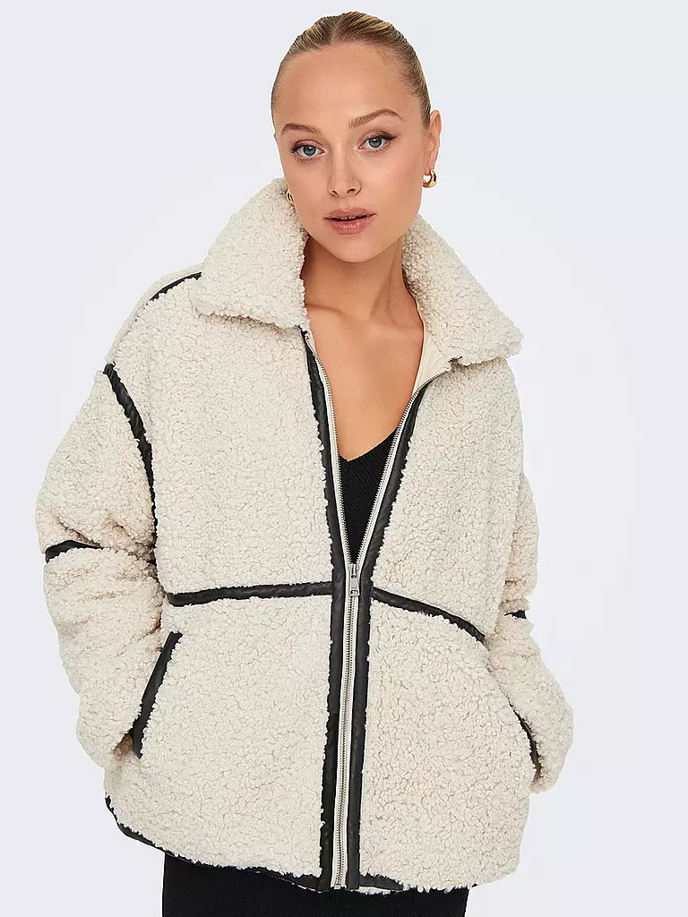 ONLY | Jacke in Felloptik ONLPARIS | Crème
