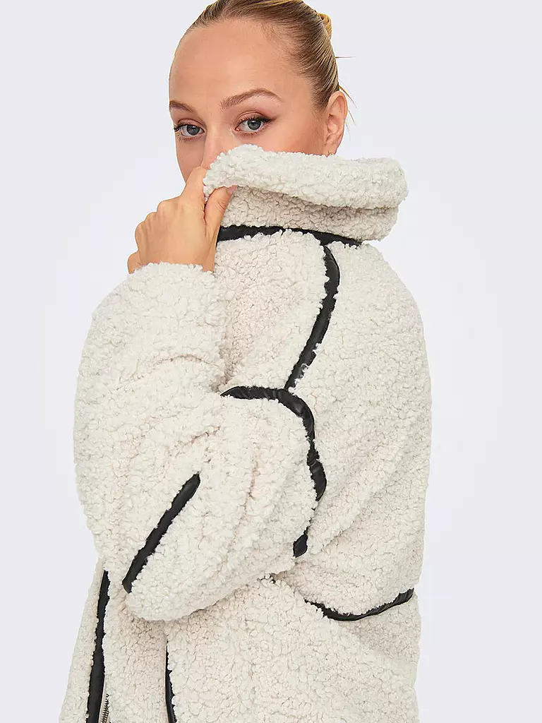 ONLY | Jacke in Felloptik ONLPARIS | Crème