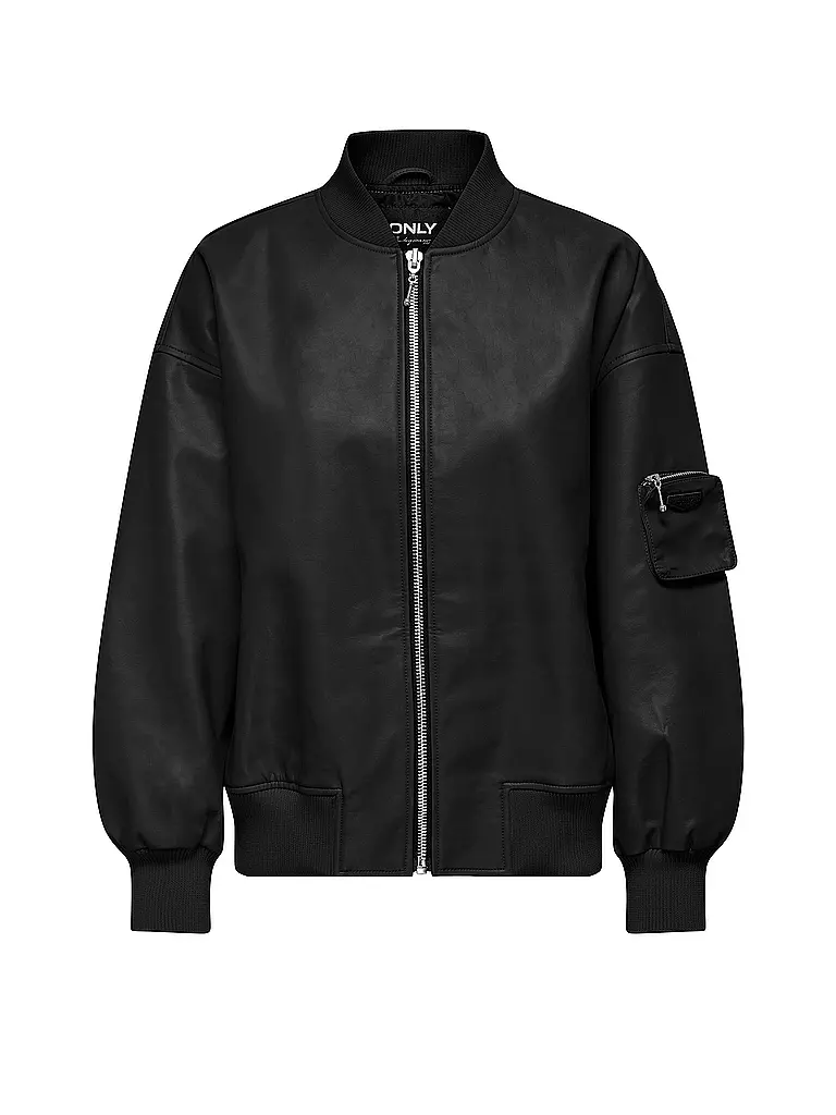 ONLY | Jacke in Lederoptik ONLCLAIRE  | Noir