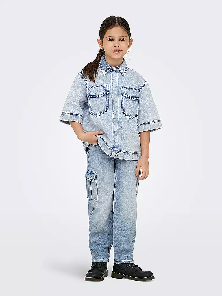 ONLY | Jean Wide Leg pour fille KOGHARMONY | Bleu clair