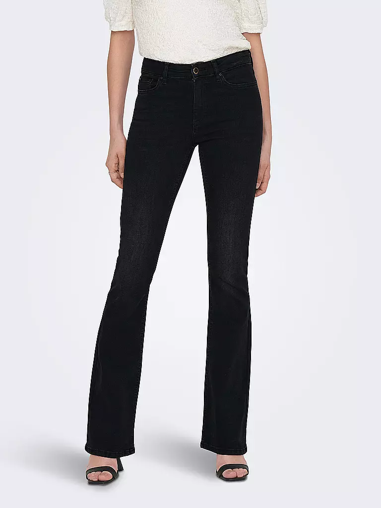 ONLY | Jeans évasé ONLBLUSH | schwarz