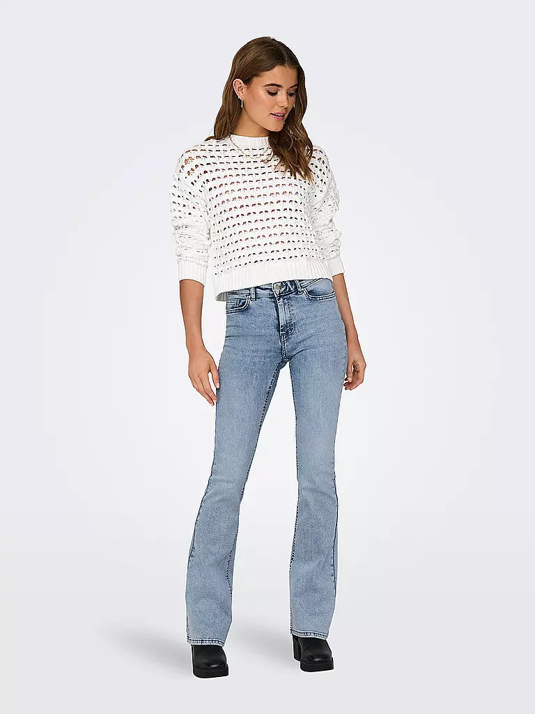 ONLY | Jeans Coupe Évasée ONLBLUSH | hellblau