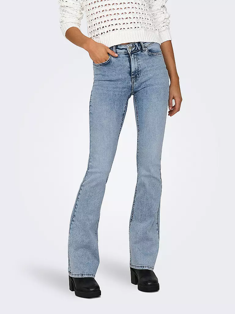ONLY | Jeans Coupe Évasée ONLBLUSH | hellblau