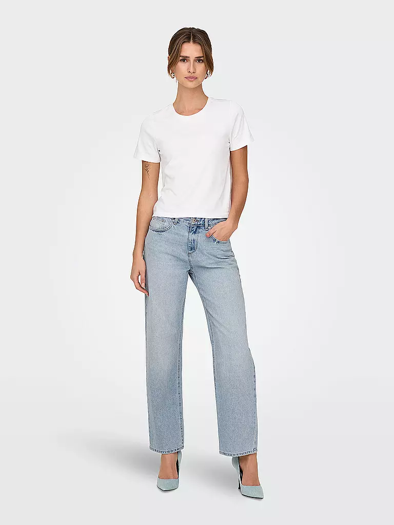 ONLY | Jeans coupe droite ONLELLA-RILEY | hellblau