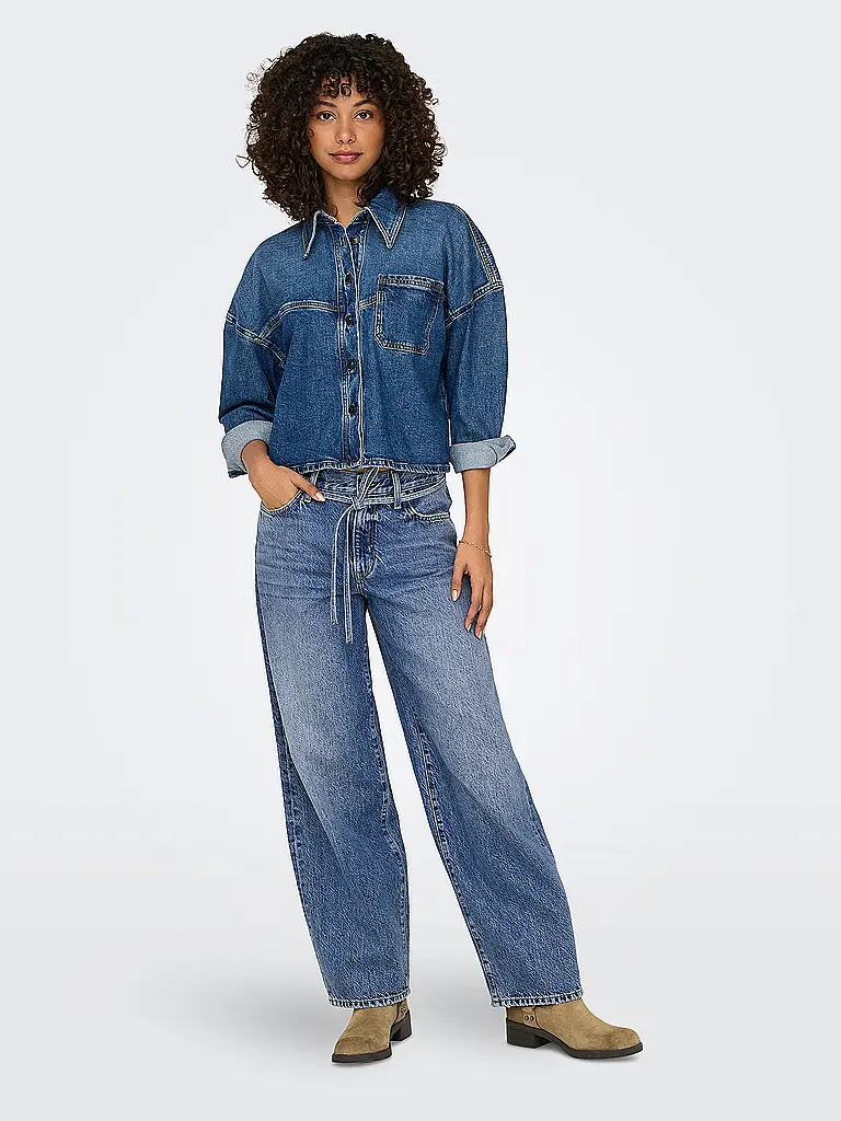ONLY | Jeans coupe droite ONLGIANNA | Bleu