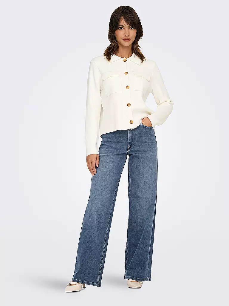 ONLY | Jeans Coupe Large ONLMADISON BLUSH | dunkelblau
