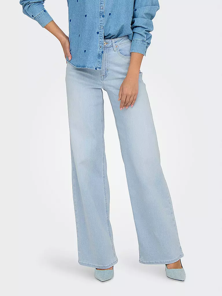 ONLY | Jeans Coupe Large ONLMADISON BLUSH | hellblau