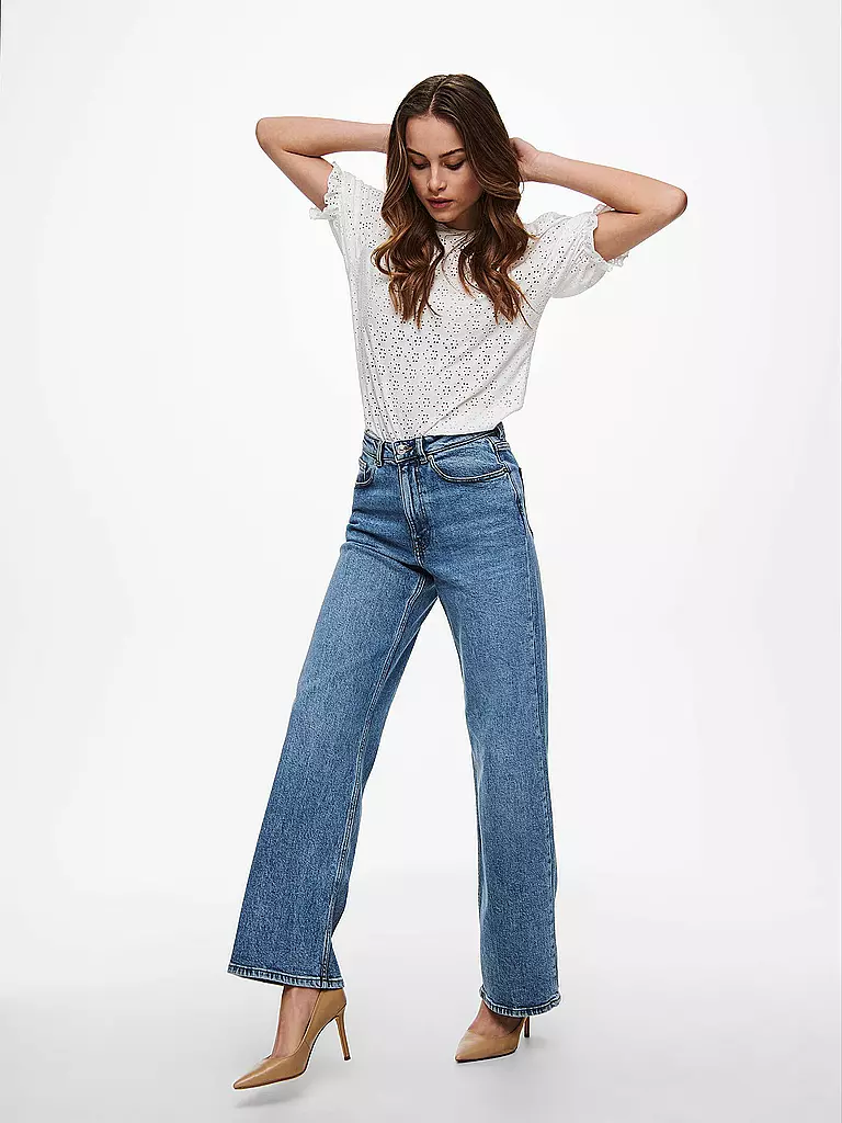ONLY | Jeans jambe large ONLJUICY | blau