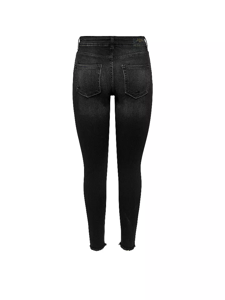 ONLY | Jeans Skinny Fit 7/8 ONLBLUSH | schwarz