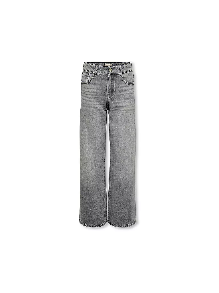 ONLY | Jeans Wide Fit KOGCOBAIN pour fille | Gris