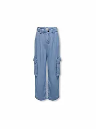 ONLY | Jeans Wide Leg KOGSAFARI pour fille | Bleu