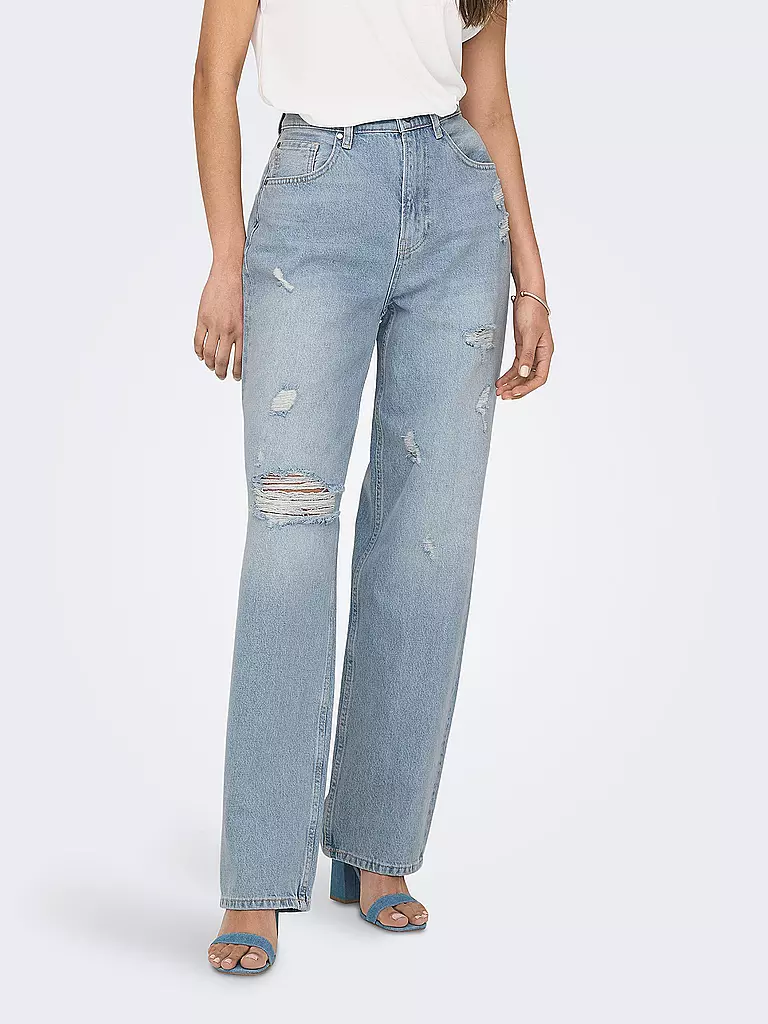ONLY | Jeans wide leg ONLDEAN  | Bleu clair
