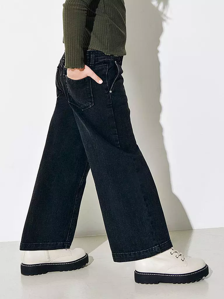 ONLY | Jeans Wide Leg pour fille KOGCOMET | Noir