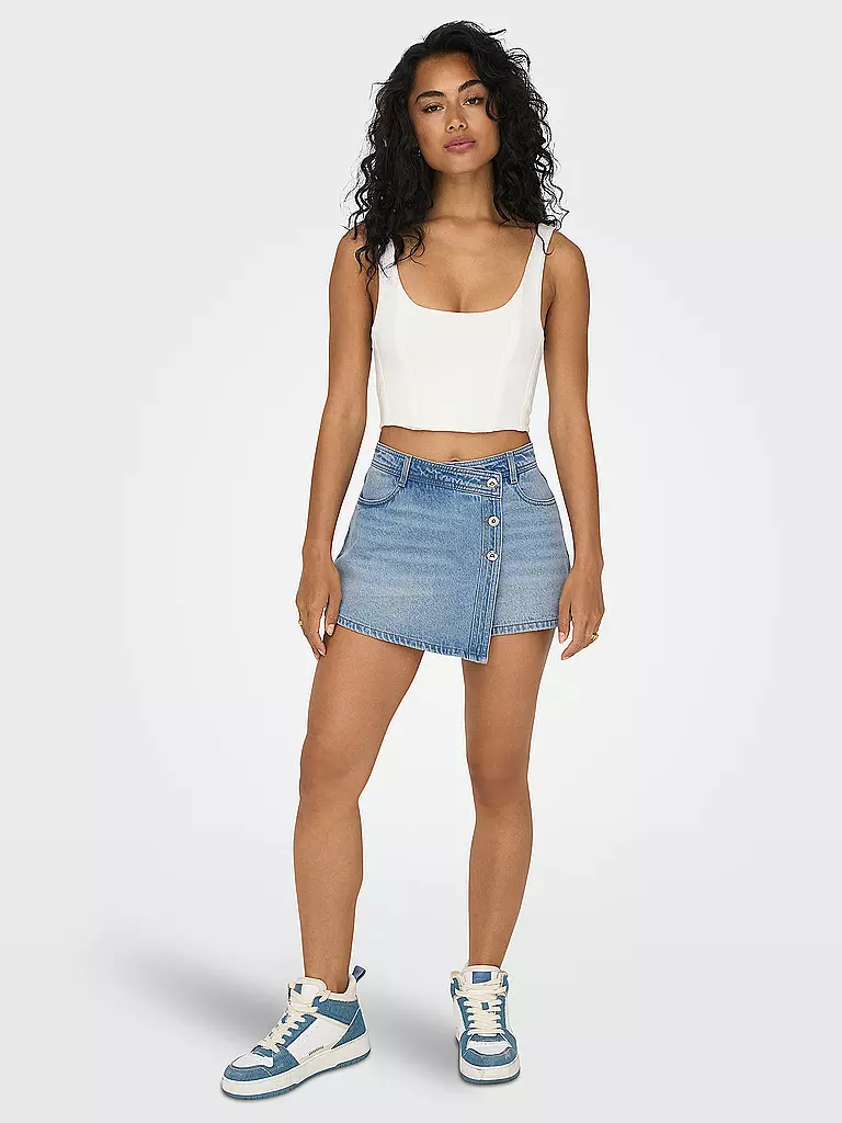 ONLY | Jeansskorts ONLLESLY | Bleu clair