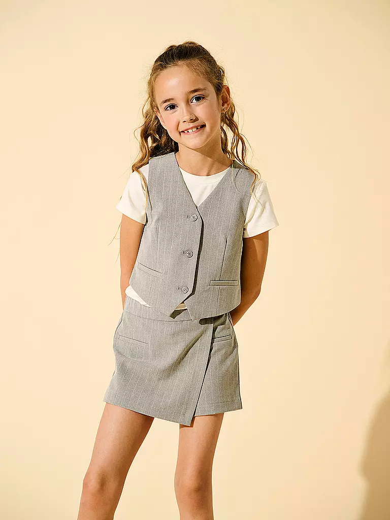 ONLY | Jupe-culotte pour fille - Skort KOGBRIE | hellgrau