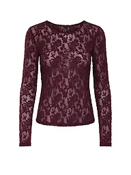 ONLY | Langarmshirt ONLBLAISE | Rouge foncé