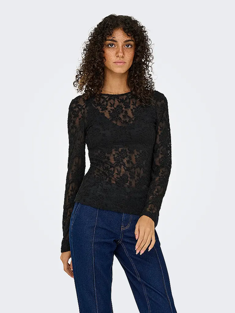 ONLY | Langarmshirt ONLBLAISE | Noir