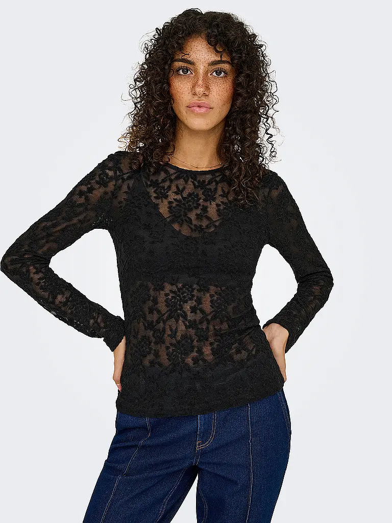 ONLY | Langarmshirt ONLBLAISE | Noir