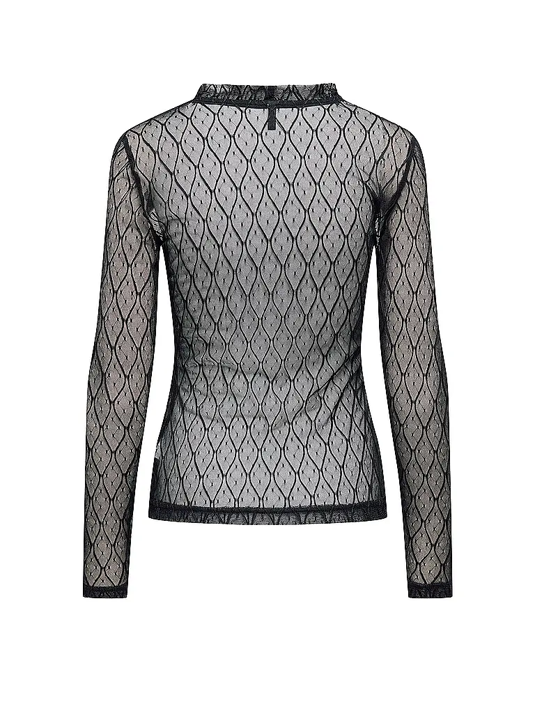 ONLY | Langarmshirt ONLSALINA | schwarz