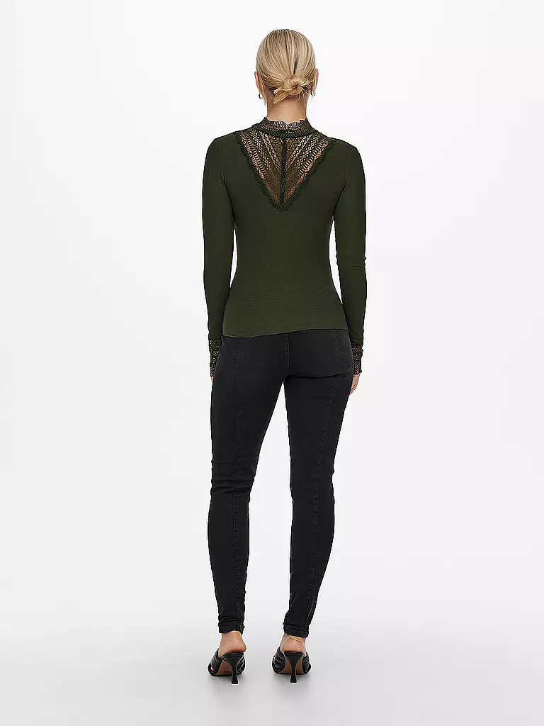ONLY | Langarmshirt ONLTILDE | Olive