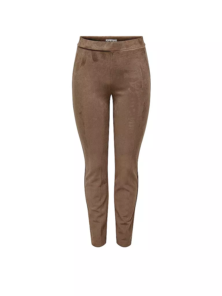 ONLY | Leggings aspect cuir ONLANGALINE | camel