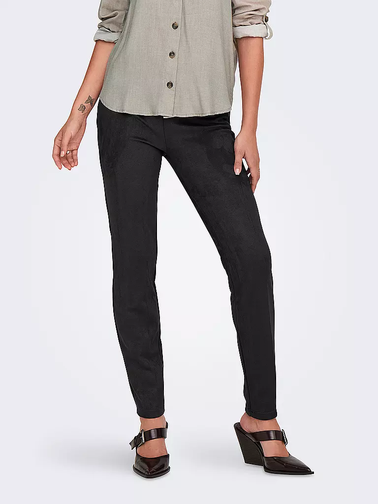ONLY | Leggings aspect cuir ONLANGALINE | schwarz
