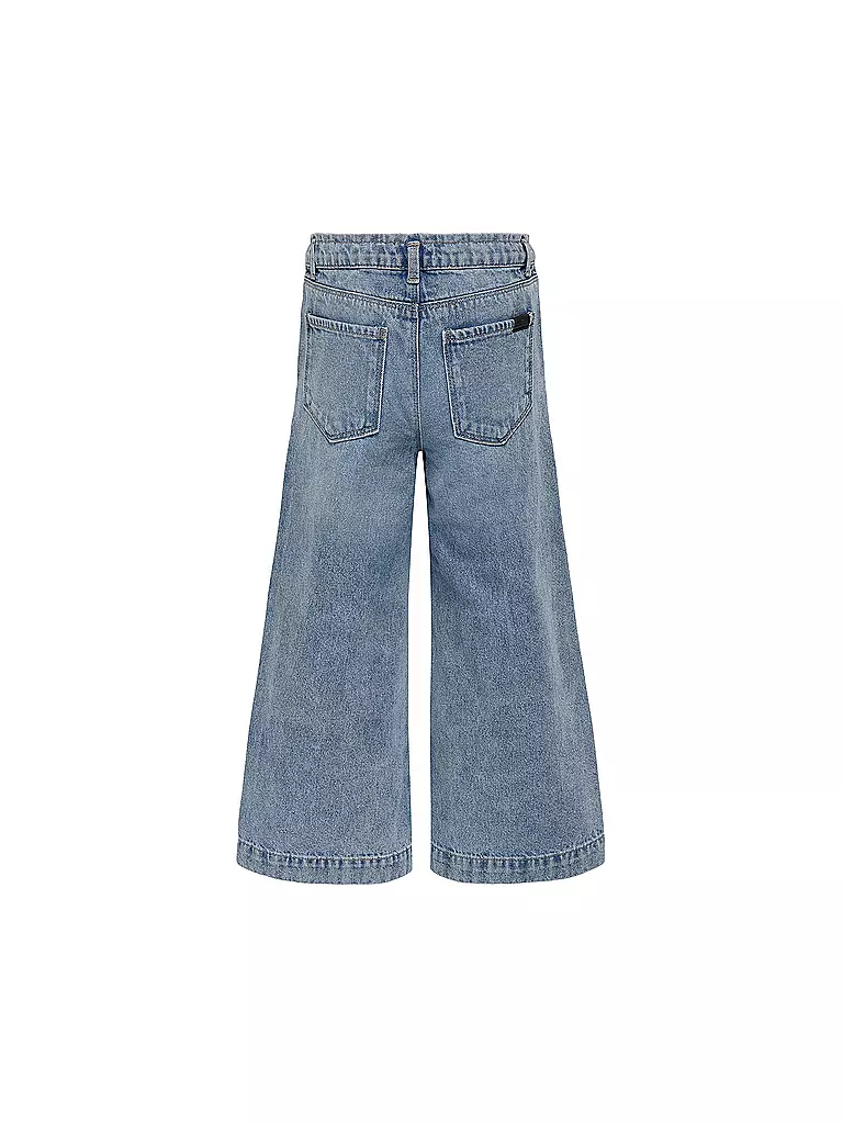 ONLY | Mädchen Jeans Wide Leg KOGCOMET  | Bleu clair