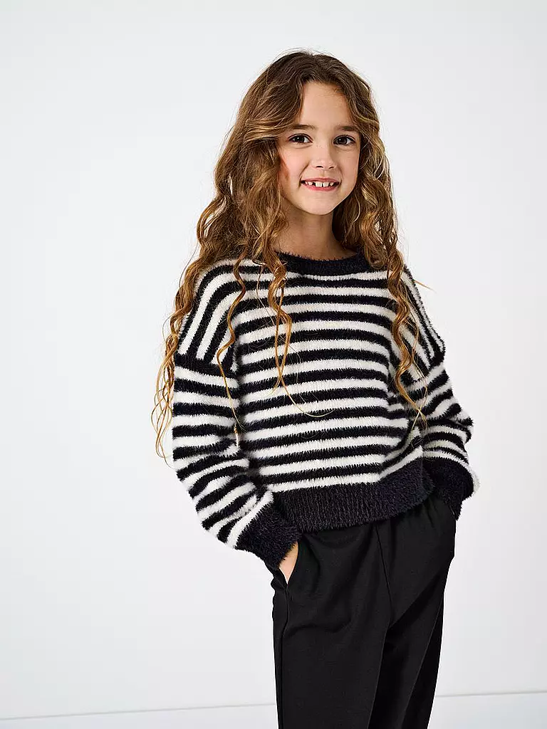 ONLY | Mädchen Pullover  KOGNEWPIUMO | Noir