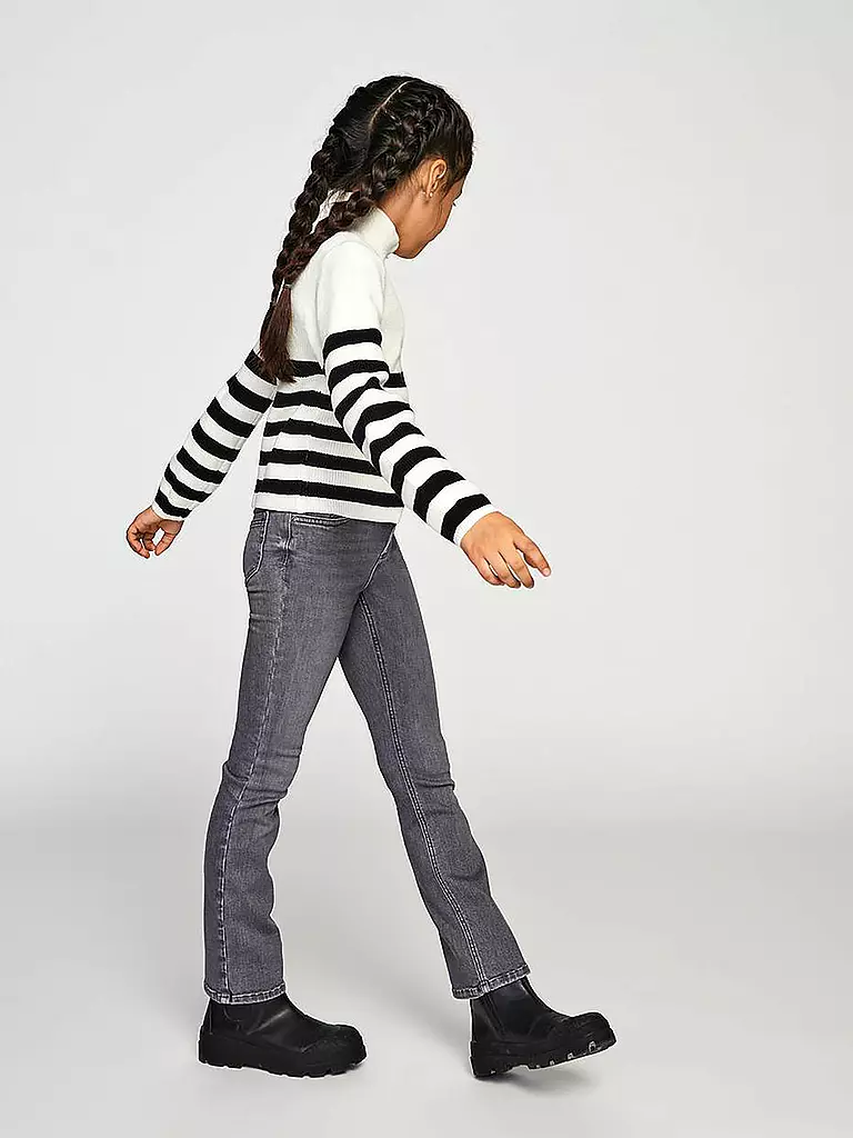 ONLY | Mädchen Troyer Pullover  | Blanc