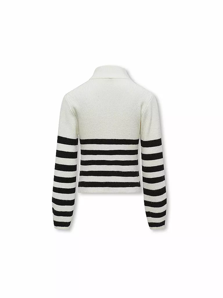 ONLY | Mädchen Troyer Pullover  | Blanc