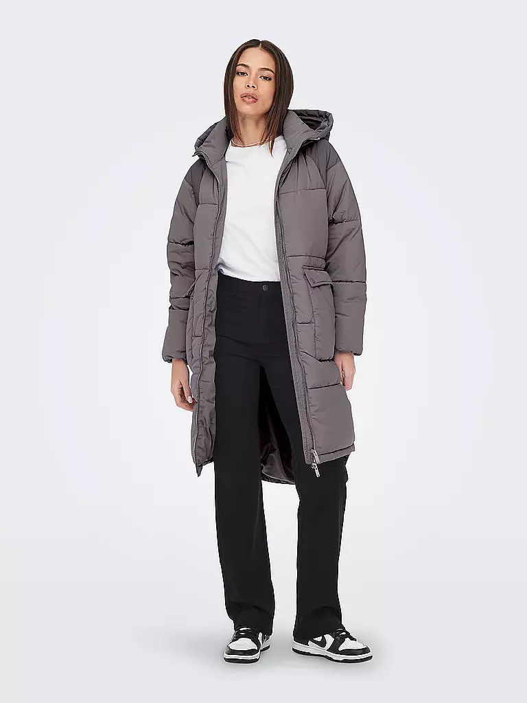 ONLY | Manteau matelassé ONLGABI | grau