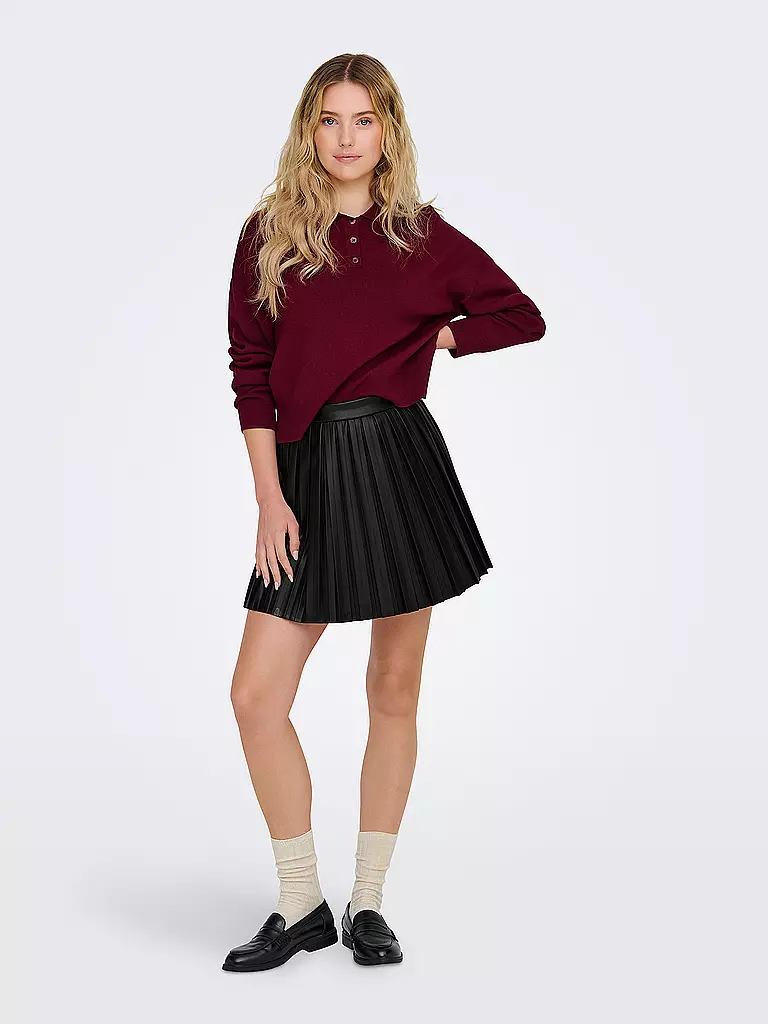 ONLY | Mini-jupe en similicuir ONLTANA | Noir