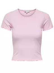 ONLY | Nom du produit: T-Shirt Cropped ONLEMMA | Rose