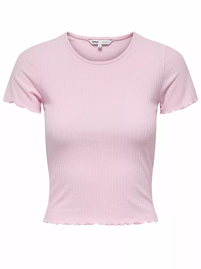 ONLY | Nom du produit: T-Shirt Cropped ONLEMMA | Rose