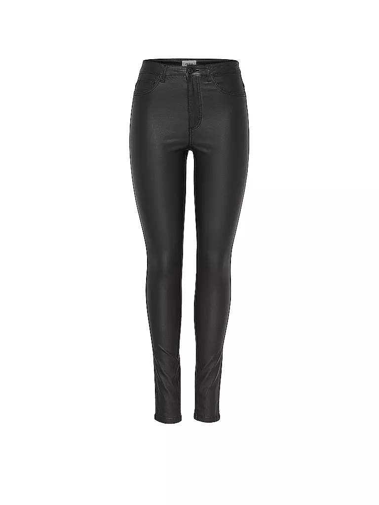 ONLY | Pantalon aspect cuir ONLROYAL | schwarz
