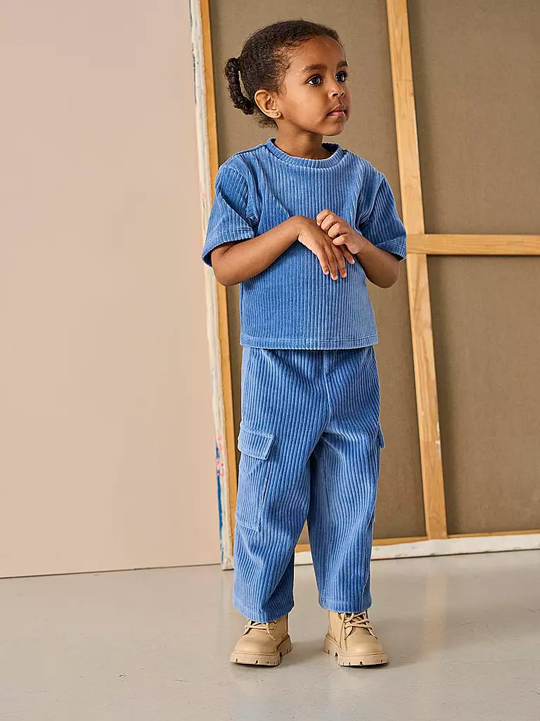 ONLY | Pantalon cargo pour fille KMGOSY | Bleu