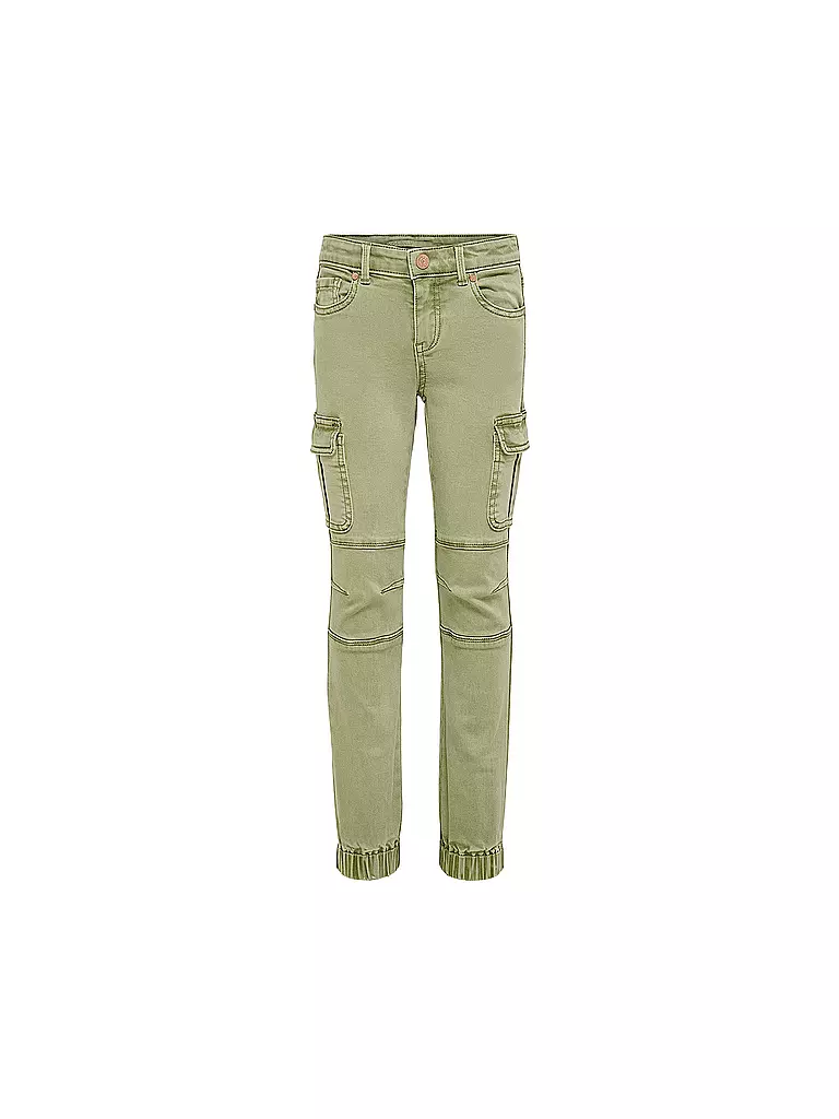 ONLY | Pantalon cargo pour fille KOGMISSOURI | Olive