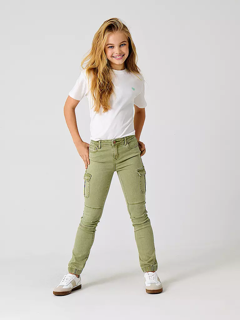 ONLY | Pantalon cargo pour fille KOGMISSOURI | Olive